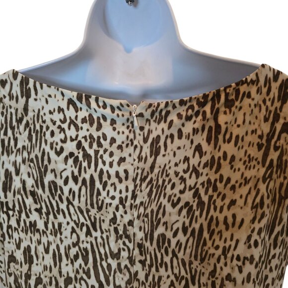 Jones New York Woman Animal Print Size 18W - Picture 11 of 15